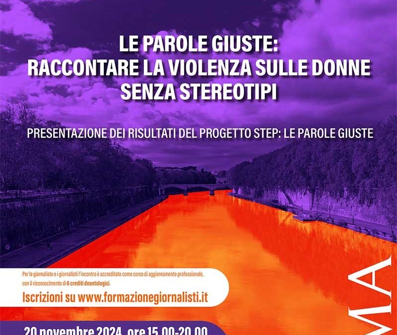 Corso di formazione per giornalisti/e